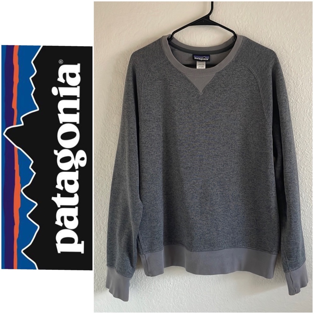 Patagonia Men’s M Crewneck Sweatshirt Heather Grey
